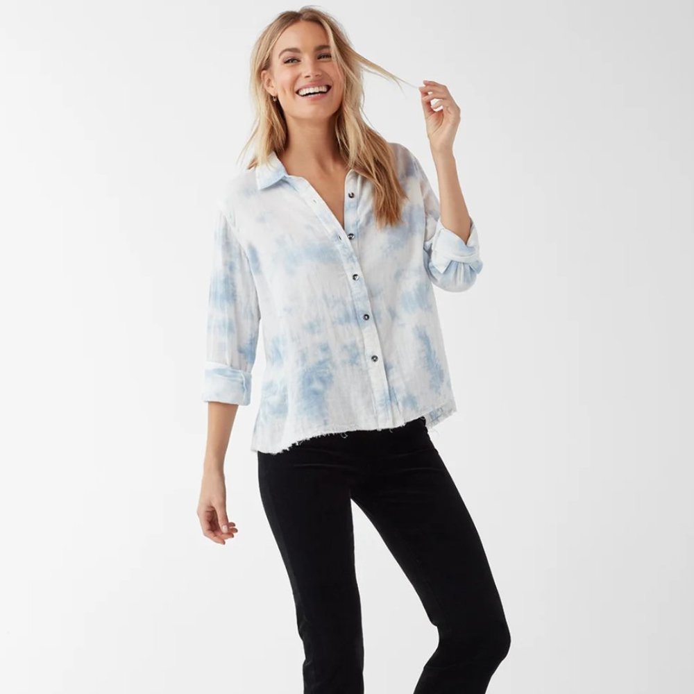 Splendid CottonTreatment Tie Dye Shirt